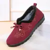 Tienda Insignia Bujinxuan Zapatos de Algodón del Viejo Pekín para Personas Mayores y Abuelas Zapatos de Felpa de Invierno para Personas Mayores Zapatos Cálidos de Otoño e Invierno para Personas Mayores