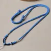 Corda de Colar Trançada de Oito Fios de Alta Qualidade Tecida à Mão, Corda para Pingente, Corda Retrátil para Pendurar Jade, Corrente para Suéter de Âmbar com Pingente de Jade