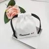 Bolsa de lona con patrón de espiga de protección ambiental, bolsillo plano de almacenamiento, sachet de artemisa, joyería Wenwan creativa, bolsa antipolvo de moda