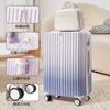 Maleta Trendy Gradiente de 20 pulgadas Maleta con Carrito Multifuncional para Niñas Maleta de Viaje de Alto Valor de 24 Pulgadas con Contraseña 26 pulgadas