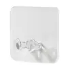 Sujetacables Adhesivo Transparente, Organizador de Enchufes sin Taladro, Gancho Adhesivo sin Clavos, Gancho Adhesivo para Enchufe Eléctrico