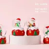 Adornos de Escritorio Populares de Mini Bola de Cristal Navideña con Luces, Regalos de Cumpleaños, Venta Directa de Fábrica, Transfronterizo