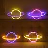 Neón LED Mariposa Alienígena Transfronterizo Neón Ins Nubes Forma Atmósfera Luz Nocturna Decorativa