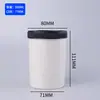 Recipientes Plásticos Selados Espessos em Estoque, Baldes de Embalagem Selados, Baldes Verticais Espessos de Boca Larga, Baldes Brancos Pequenos, Potes para Armazenamento de Amostras, Baldes de Cola