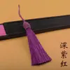 8cm Tassel de Marcador de Livro com Rosca Joia Acessório de Roupa Chinesa Antiga Antiga Espiga Pendurada de Sachê Fábrica Atacado Espiga de Leque