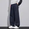 Cuchillo Curvo Estilo Americano Jeans de Color Original para Hombre Pierna Recta Ancha Holgada 2026 Tendencia Nuevo Estilo Pantalones Largos Casuales
