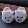 Pantuflas de Algodón para Niños Niños, Otoño e Invierno, Antideslizantes, Dibujos Animados Lindos, Hogar, Engrosadas, Cálidas, Unisex, Pantuflas de Algodón Esponjosas