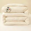 Colcha de fibra de soja grado A para maternidad e infantil, engrosada y cálida, adecuada para invierno y primavera/otoño, núcleo de colcha para estudiantes, regalo de compra al por mayor, venta al por mayor de colchas