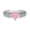 INS vento S925 anel de prata esterlina feminino pequeno fresco doce amor em pó zircônio design requintado borboleta trevo de quatro folhas anel
