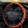 Cubierta de Volante de Girasol Estampada Elástica Sin Aro Interior Cubierta de Palanca de Cambios Cubierta de Freno de Mano Cubierta de Manillar Juego de Tres Piezas Aliexpress Amazon