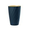 Vaso de Agua Redondo Casual y Creativo, Vaso de Plástico para Enjuague Bucal Doméstico para el Hogar, Vaso para Cepillo de Dientes de Lujo Accesible Espesado de Moda para Parejas