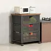 Estante Extraíble para Almacenamiento de Frutas y Verduras para Cajón de Gabinete de Cocina Sin Instalación Requerida Estante de Almacenamiento Multicapa Móvil Debajo del Fregadero para Platos y Tazones