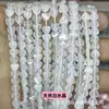 6mm natural corazón doble plano amor cuentas sueltas pulsera collar pendientes DIY colgante cuentas sueltas semiacabadas venta al por mayor