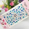 Jardim de Infância DIY criativo feito à mão pasta redonda amor flor de ameixa com adesivo acrílico infantil adesivos de strass