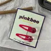 Nuevos Pasadores de Frijol Redondos Estilo Coreano de Otoño para Niños, Juego de Pinzas para Flequillo Lateral con Dulce Diseño de Estrella