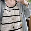 Collar de la Fortuna de Cuerda Trenzada con Cuentas Estilo Bohemio para Mujer Nuevo Estilo Chino Retro Cadena Larga Colgante Accesorios Estilo Étnico
