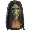 Máscara de Bruxa de Terror para Halloween Adereço de Cabeça Peruca da Chapeuzinho Vermelho Máscara de Bruxa Vovó Máscara de Cabeça de Látex