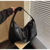 Moda Europeia e Americana Bolsas Femininas Outono e Inverno Retro Nicho Bolsa Tote de Ombro Estilo Preguiçoso Feminino Versátil para o Dia a Dia Bolsa de Ombro Feminina