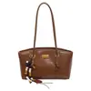 Bolso Retro Bajo el Brazo para Mujer 2026 Nuevo Estilo Moda Nicho Bolso de Hombro Único Versátil Gran Capacidad Bolso para Salir y Viajar Bolso Bajo el Brazo