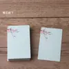 Tarjeta pequeña en blanco redonda para manualidades graffiti tarjeta de palabras de cartón grueso tarjeta con patrón tarjeta DIY tarjeta pequeña de papel kraft blanco