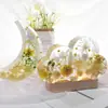 Molde de Resina DIY Papoula Lua Estrela de Cinco Pontas Nuvem Árvore de Natal Grande Suporte de Livro Display Espécime Molde de Silicone