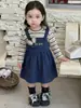 Conjunto de Vestido de Primavera para Bebé Niña Zootopia Ropa Infantil Estilo Academia Vestido de Cumpleaños para Niña de Un Año