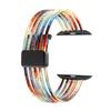 Adequado para Apple Watch Applewatchs9 Pulseira de Malha Magnética de Nylon Iwatchs8/7/6 Seda de Pesca Respirável