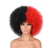 Perucas de fibra química para cabeça, perucas de cabeça, modelador quente, cabeça explosiva, wendyhair, fãs, fábrica de perucas, atacado