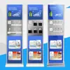 Estação de Carregamento Vertical para Celular, Estação de Carregamento Pública para Celular de Chão, Estação de Carregamento de Celular Self-Service, Coluna de Carregamento