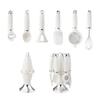 Utensílios de Cozinha Multifuncionais Pequenos, Conjunto de Sete Peças Barril Foguete, Faca de Legumes para Cozinha Doméstica, Batedor de Ovos, Conjunto Ralador em Estoque