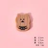 Oso de Dibujos Animados Suministros de Cocina Artificiales Pequeños Accesorios de Resina Casa de Muñecas para Niños Decoración DIY Pequeños Adornos de Escritorio