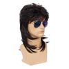 Peluca Punk Rocker de Disfraz de Halloween Transfronteriza en Stock Peluca de Fiesta Elegante Disco