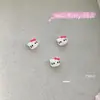 Nuevos Accesorios de Arte para Uñas de Gatito de Dibujos Animados Sanrio Celebridad de Internet Estilo Caliente Resina Lindo Gato KT Accesorios de Armadura para Uñas