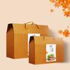 Embalaje de Cartón Impreso a Color Personalizado Caja Corrugada de Papel Kraft Té Pastel de Luna Comida Snack Bolso Caja de Regalo de Acompañamiento
