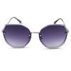Gafas de Sol de Alta Gama Sin Marco Estilo Coreano Poligonales de Moda Para Todas las Ocasiones Gafas para Hombres y Mujeres 8028