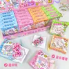 Caja de regalo con pegatinas de juego de rompecabezas de cuentas de dibujos animados lindos estilo píxel, set de rompecabezas de cuentas manualidad DIY para niños tipo mosaico