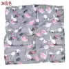 Bufanda de Voile Estampada con Flores Despuntando Estilo Nuevo al por Mayor, Bufanda de Voile para Mujer de Verano en Stock