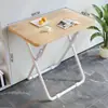 Mesa e cadeira de estudo portáteis para crianças, moderno e simples, mesa de jantar dobrável, escrivaninha para aluno do ensino fundamental, mesa escolar simples