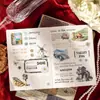 Yuezhen Cultural y Creativo Hoshino Diario de Sueños Set Caja de Regalo Pegatinas y Calcomanías Transfronterizas Materiales para Diario Set de Papelería DIY