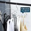 Nuevo colgador de línea ondulada de acero inoxidable, tendedero creativo integrado, tendedero multiusos, colgador de pantalones