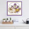 Feliz 99 Punto de Cruz Pintura Decorativa Paquete de Material de Bordado de Conejo de Pascua para Sala de Estar Dormitorio Venta al por Mayor de Fábrica Nuevo