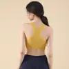 Sujetador deportivo cómodo, transpirable, sin costuras, versátil para fitness, running, yoga para mujer, a prueba de impactos, de soporte, sin varillas, elástico