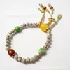 Pulsera Budista Original de Estrella y Luna con Cuentas de Oración para Mujer, Nuevo Diseño Versátil Estilo Chino