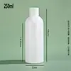Fábrica de Origen Botella de Plástico Blanca Pe con Tapa Flip-Top Mariposa, Botella para Subempaque, Botella de Empaque para Cuidado Personal y Químicos de Uso Diario, Al por Mayor en Stock