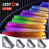 Luces Solares para Escaleras de Gran Venta Transfronterizas, Iluminación de Pies, Luces para Peldaños, Luces Solares para Peldaños de Patio, Jardín, Balcón