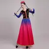 Novo Xinjiang Uygur Dance Performance Traje Feminino Minoria Palco Performance Decoração Abertura Dança Grande Vestido