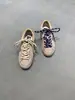Stock Disponible Bloque de Color Patchwork Retro Serie Estrella de Cuero Estilo Primavera/Verano 2026 Zapatos Casuales con Cordones Auténtico Cuero Hecho a Mano Desgastado para Hombres y Mujeres