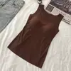 Nueva Camiseta Térmica Bosein, Color Sólido, No Necesita Sujetador, Lavable a Máquina, Ropa Interior Térmica Transfronteriza, Chaleco Cálido para Mujer