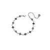 Pulsera de Zirconia Bordada a Punto de Cruz para Niños, Joyería de Mano de Lujo Ligero de Moda para Mujeres, Joyería de Diseño Versátil de Alta Gama al por Mayor