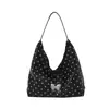 Bolsa de Mão Transfronteiriça Tendência Estilo Mori Bolsa Pequena Bolsa Feminina Verão 2026 Nova Bolsa de Ombro Único Elegante com Bolinhas Bolsa para Ir ao Trabalho Bolsa de Axila